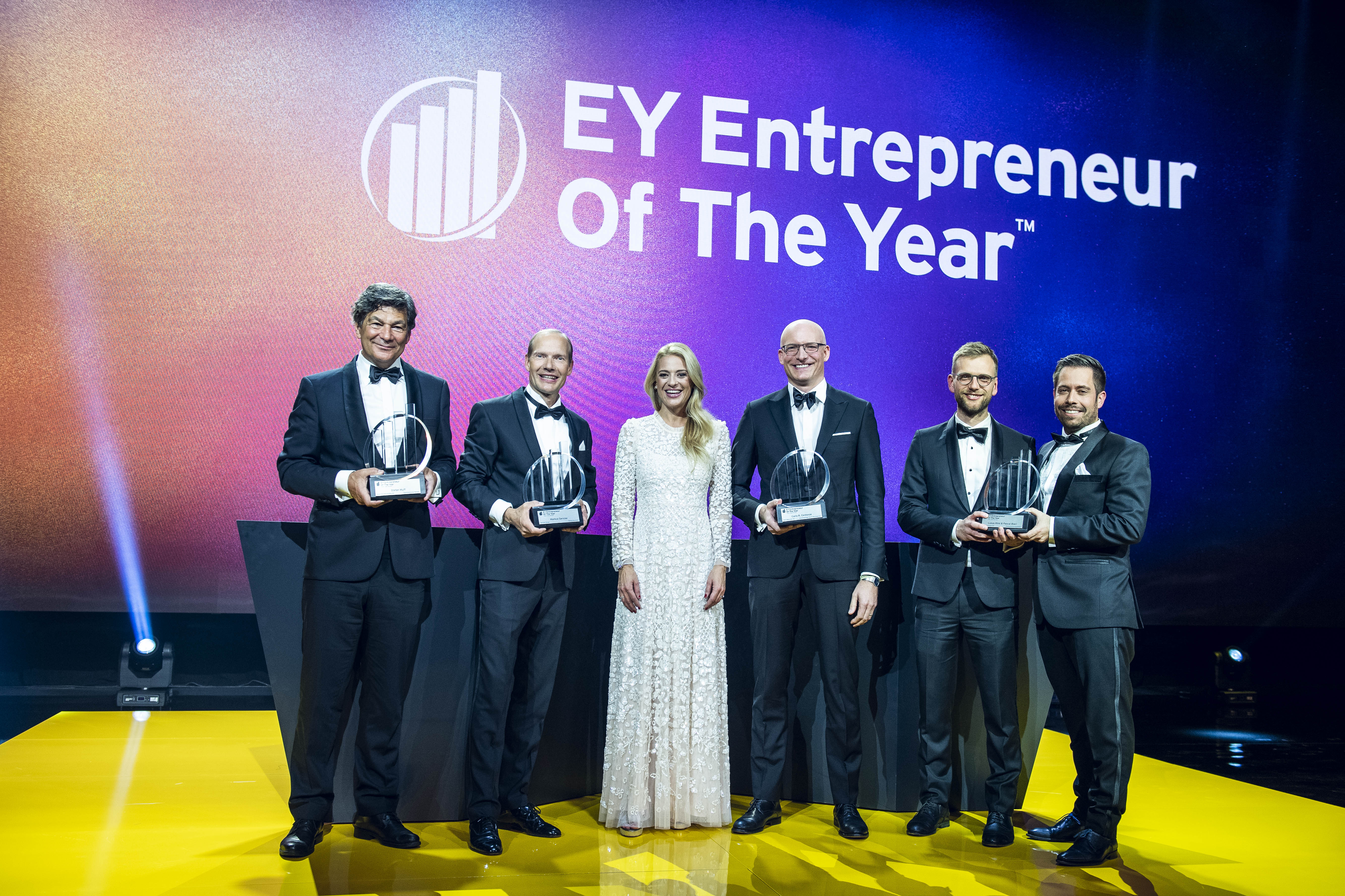 Markus H. Gericke wins the Swiss Entrepreneur of the Year 2021 Award 